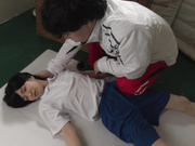 HMN-816 元男子校に転校してボーイッシュ男子になりすましてたのに … 倉本すみれ - 1of5