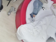 流出酒店偷拍❤️丸子头眼镜少妇下班幽会男同事偷情趁着男同事养足精神后翻身骑坐榨取