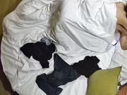 穿衣显瘦脱衣有肉的眼镜少妇 衣服下藏着一对巨乳 男人打完第一炮休息 自己坐上去开启第二炮2