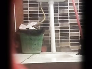 偷拍妈妈尿尿